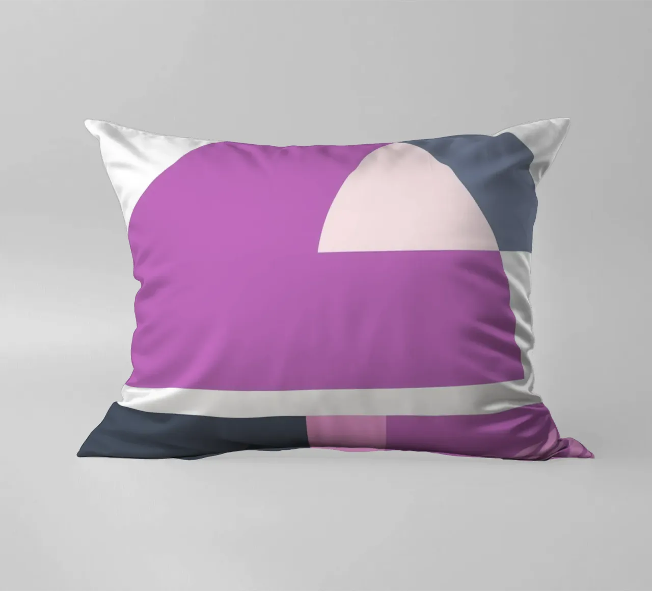 Bauhaus Geometric Abstract Shapes Color Print coussin de NorwesClub