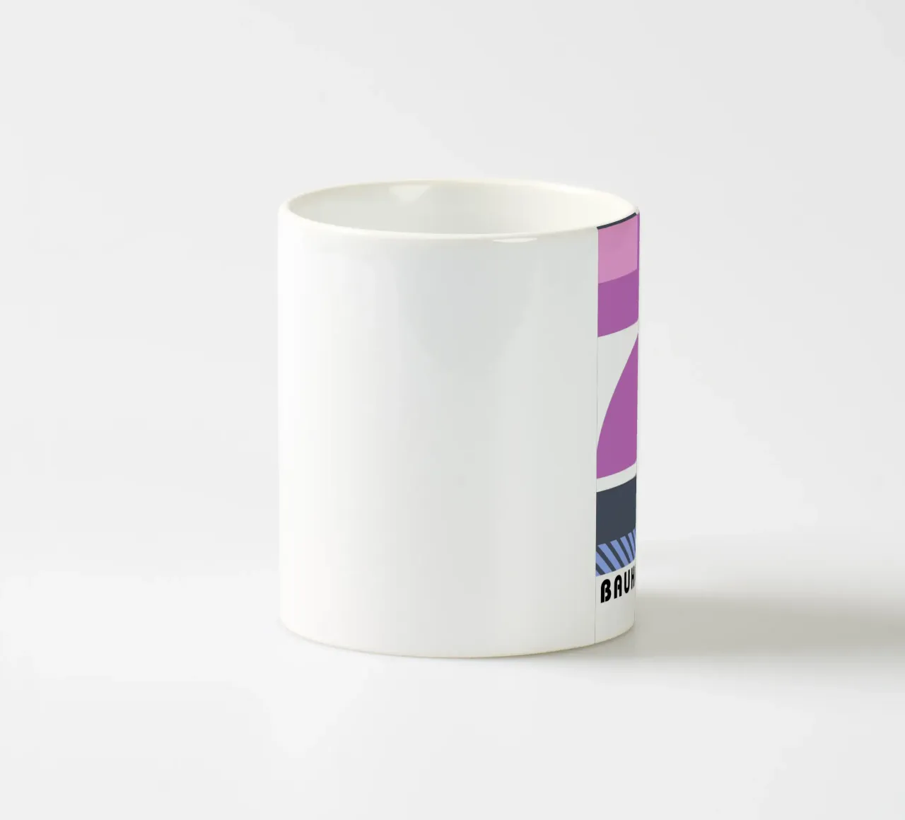 Bauhaus Geometric Abstract Shapes Color Print mug en céramique de NorwesClub