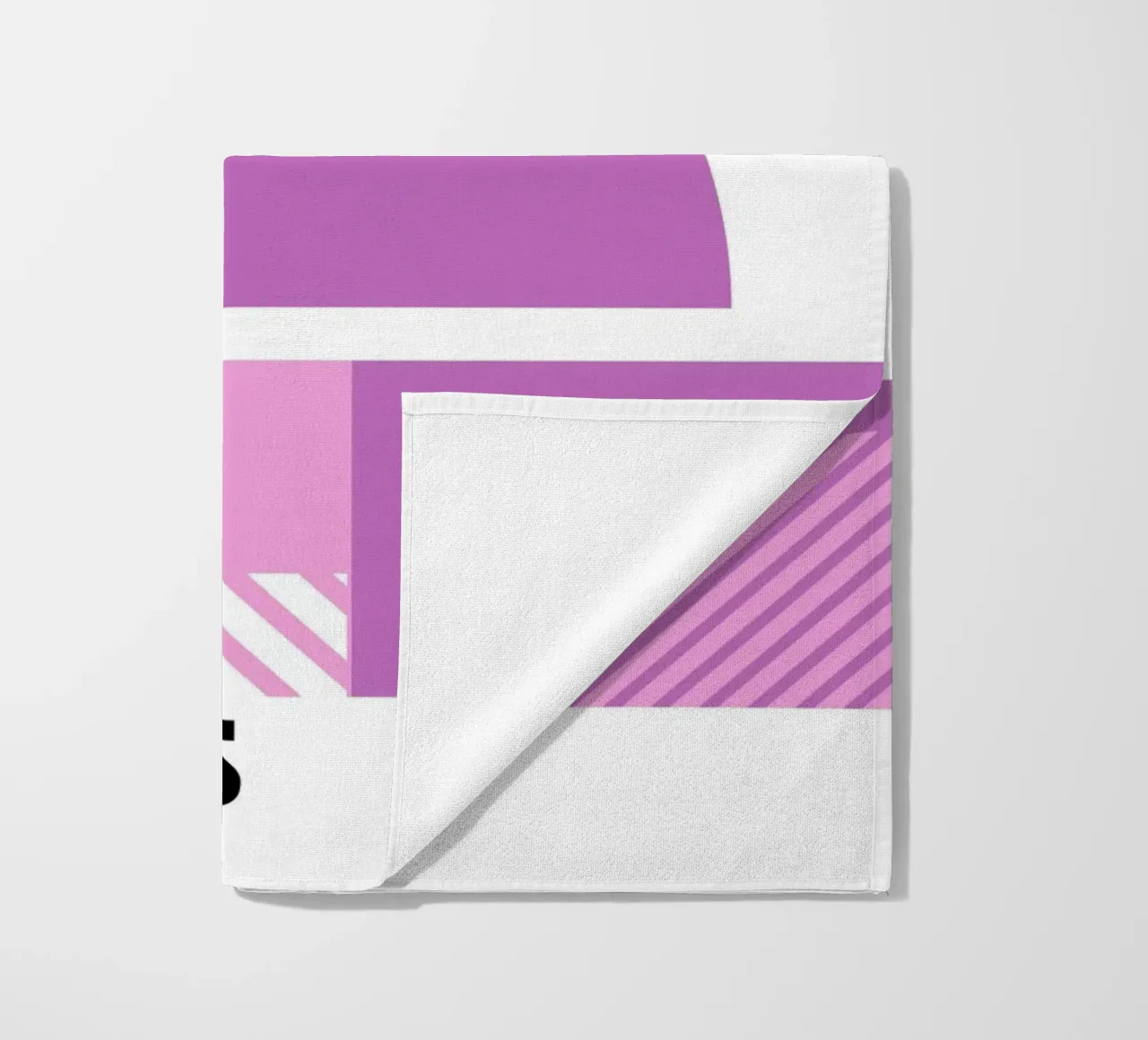 Bauhaus Geometric Abstract Shapes Color Print beach towel by NorwesClub
