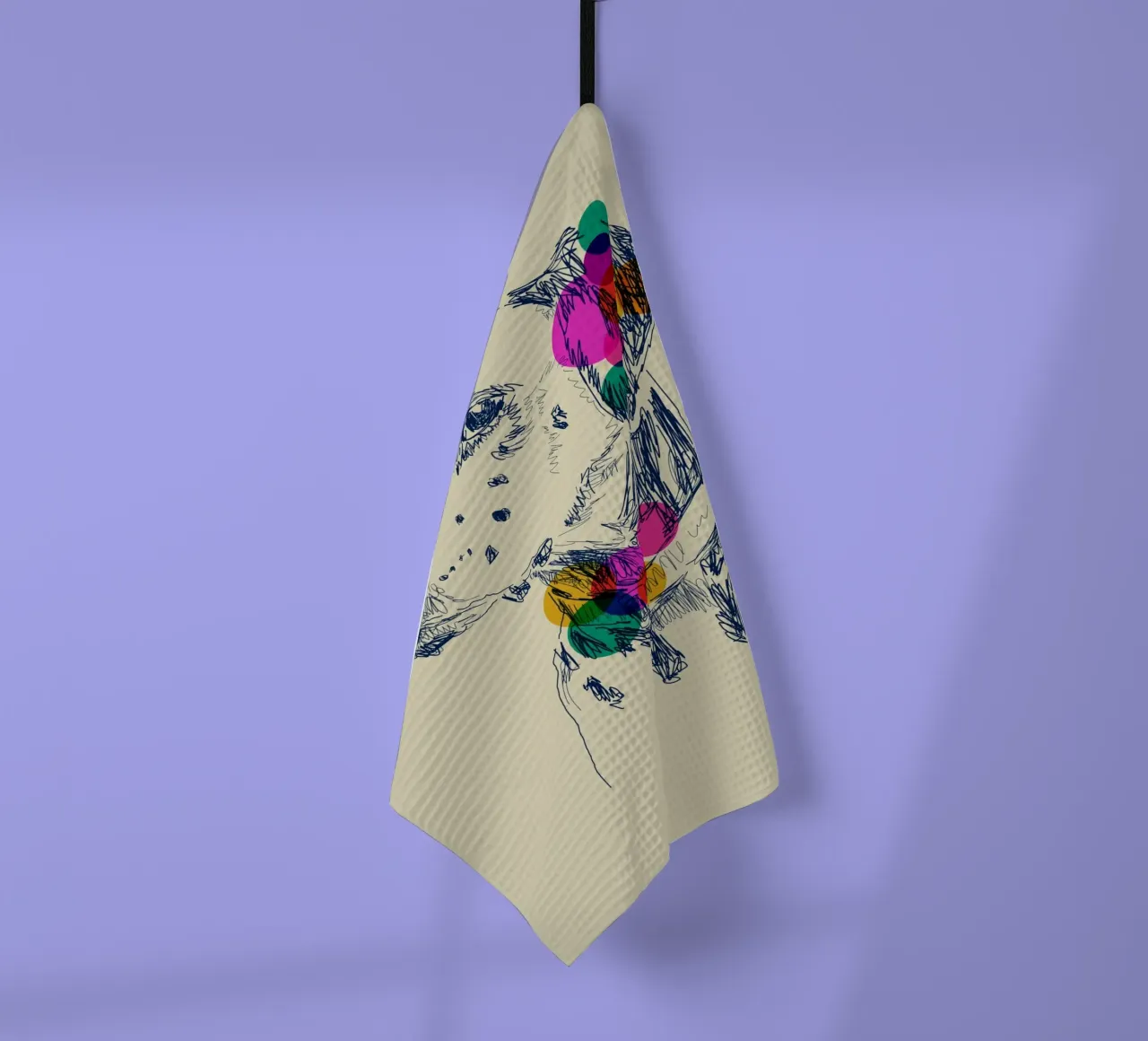 Spotted Style canovaccio da cucina da Indigo Rain
