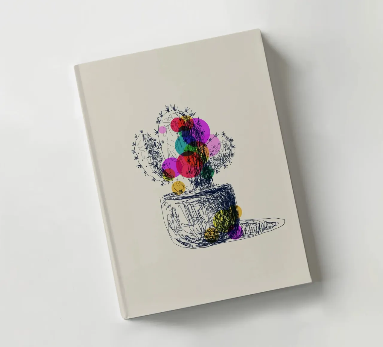 Cactus Bloom notebook by Indigo Rain