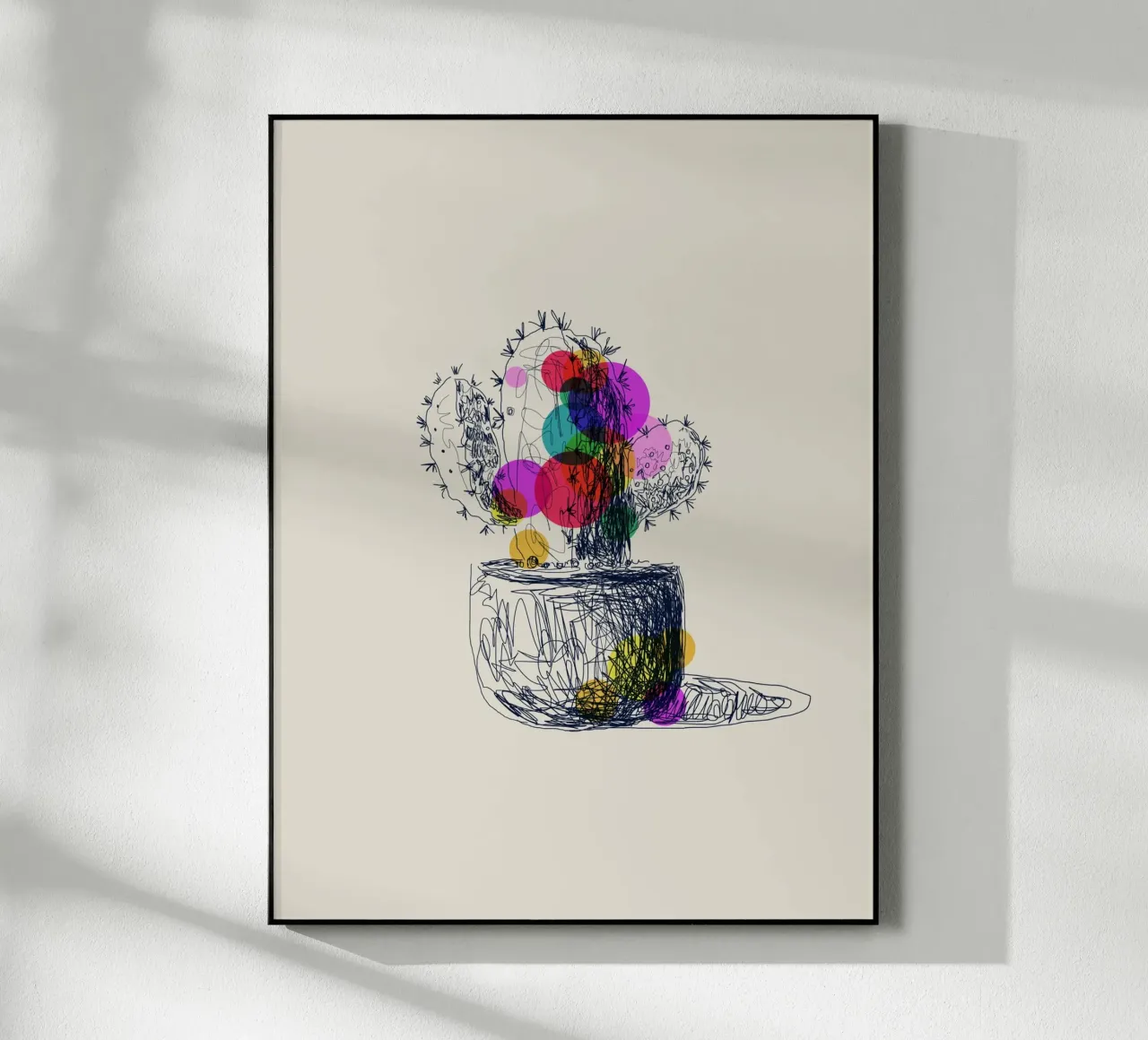 Cactus Bloom plexiglass da Indigo Rain