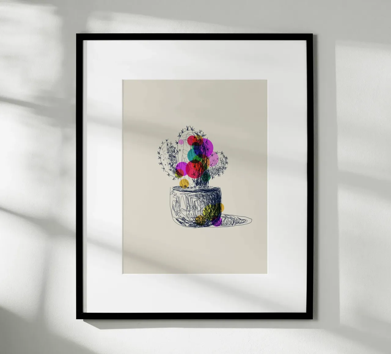 Cactus Bloom poster da Indigo Rain