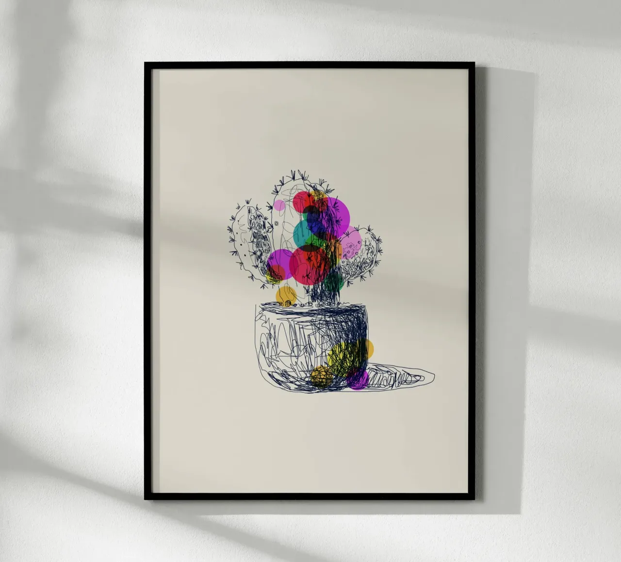 Cactus Bloom carta hahnemühle da Indigo Rain