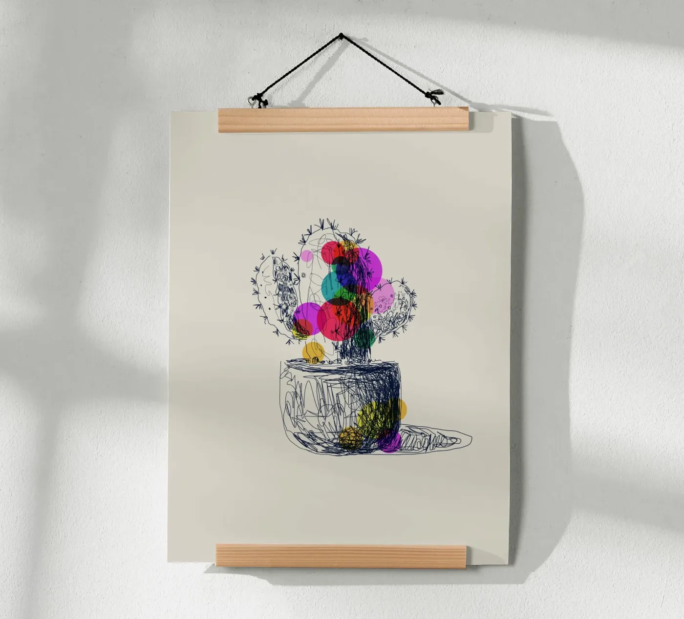 Cactus Bloom poster da Indigo Rain
