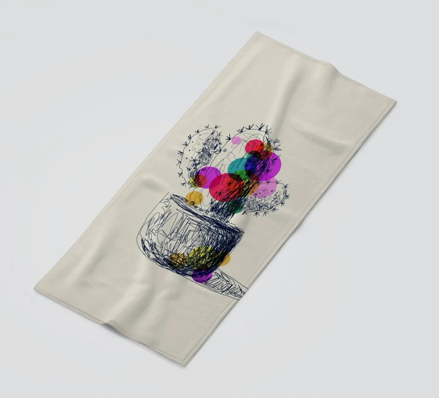 Cactus Bloom telo mare da Indigo Rain