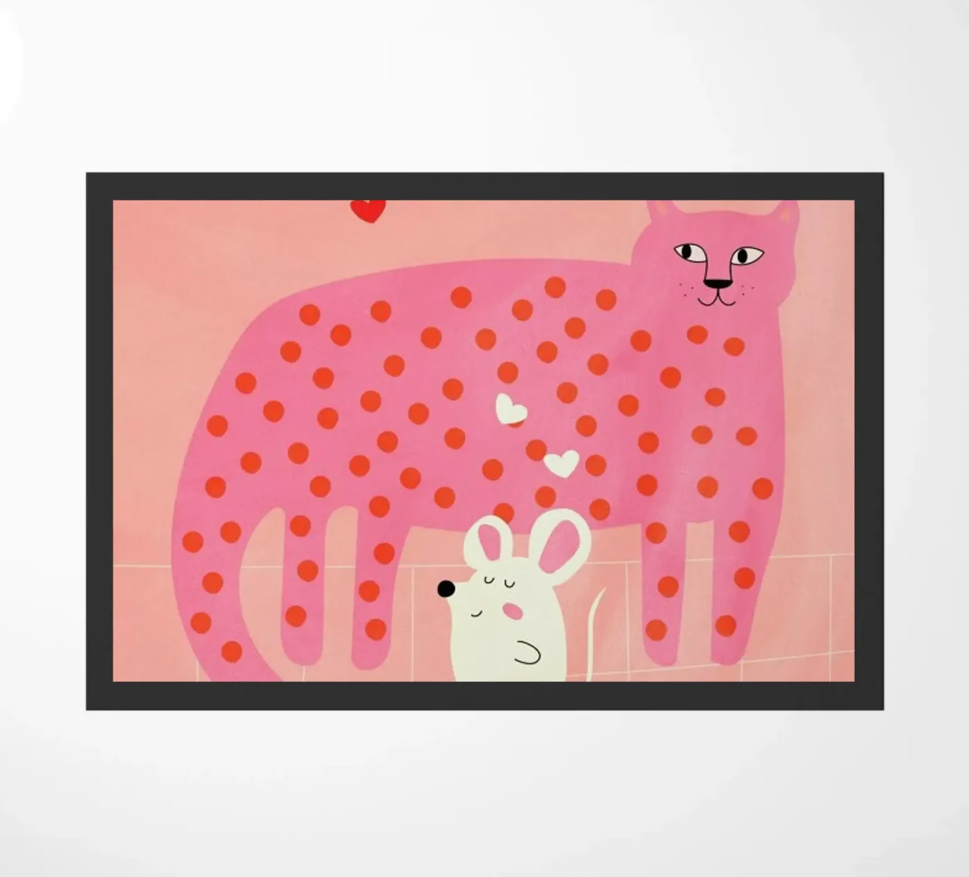 Cat and Mouse zerbino da Little Flourishes