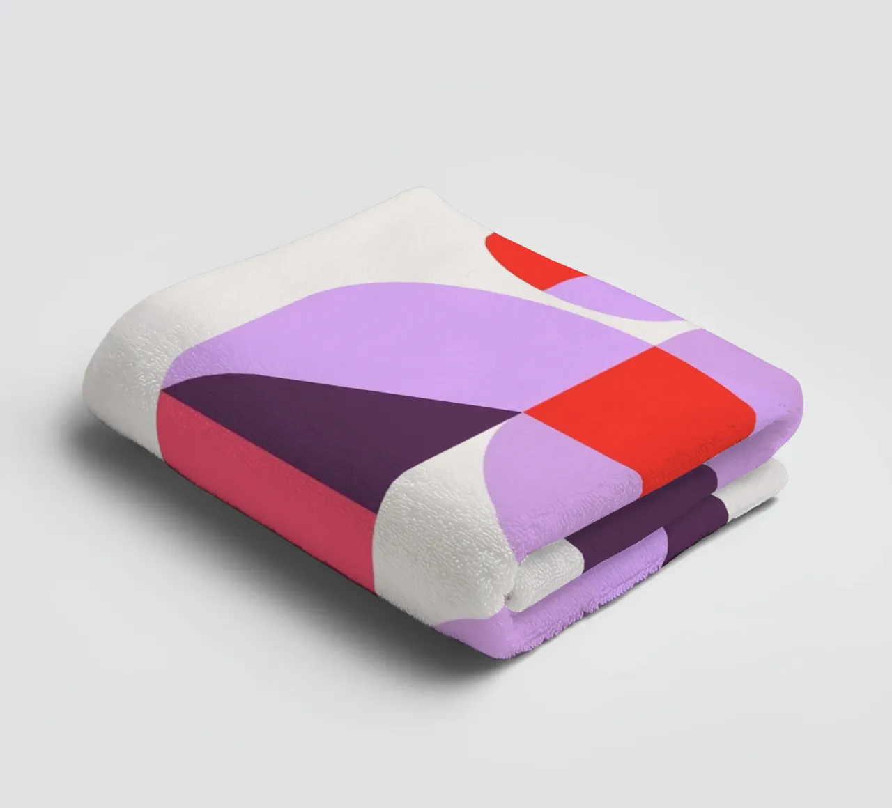 Geometric Composition, Abstract Art Poster towel by NorwesClub