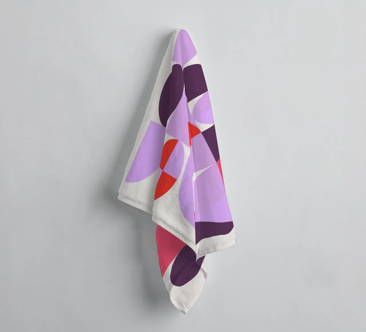 Geometric Composition, Abstract Art Poster towel by NorwesClub