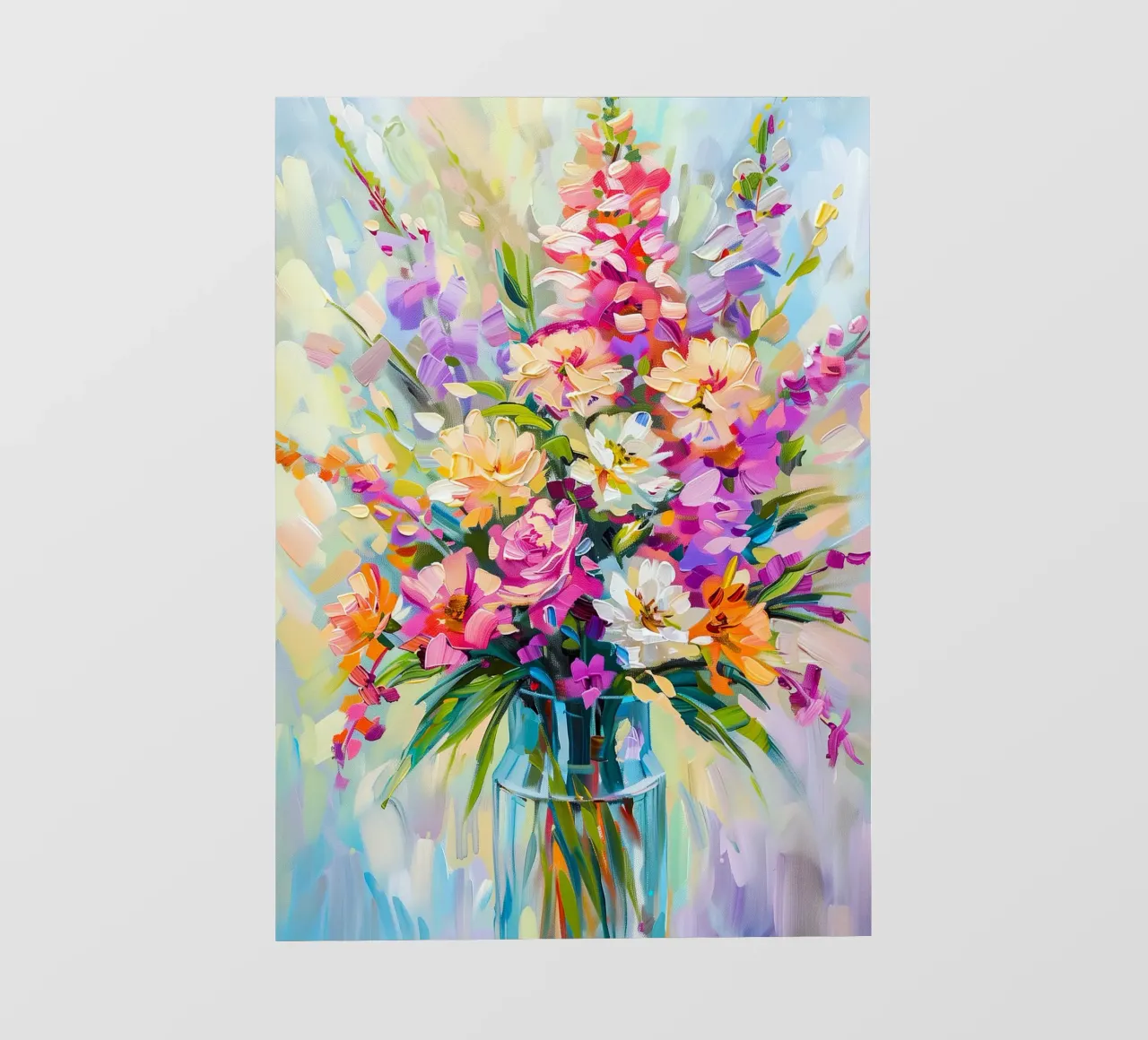 Bouquet di fiori telo in pvc da Justyna Jaszke JBJart
