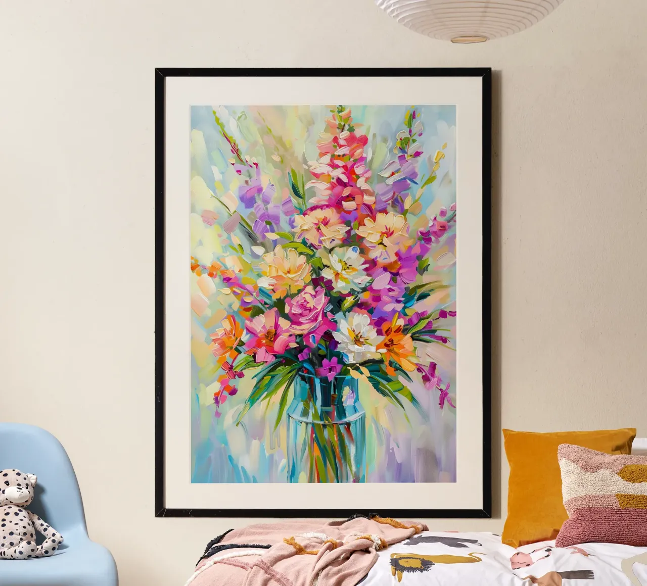 Bouquet di fiori carta hahnemühle da Justyna Jaszke JBJart