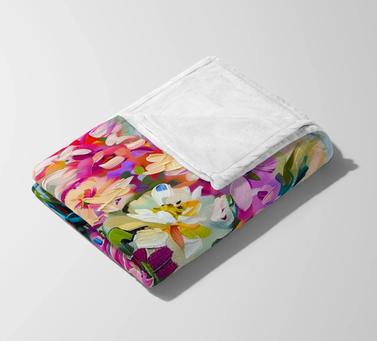 Bouquet di fiori coperta in pile da Justyna Jaszke JBJart