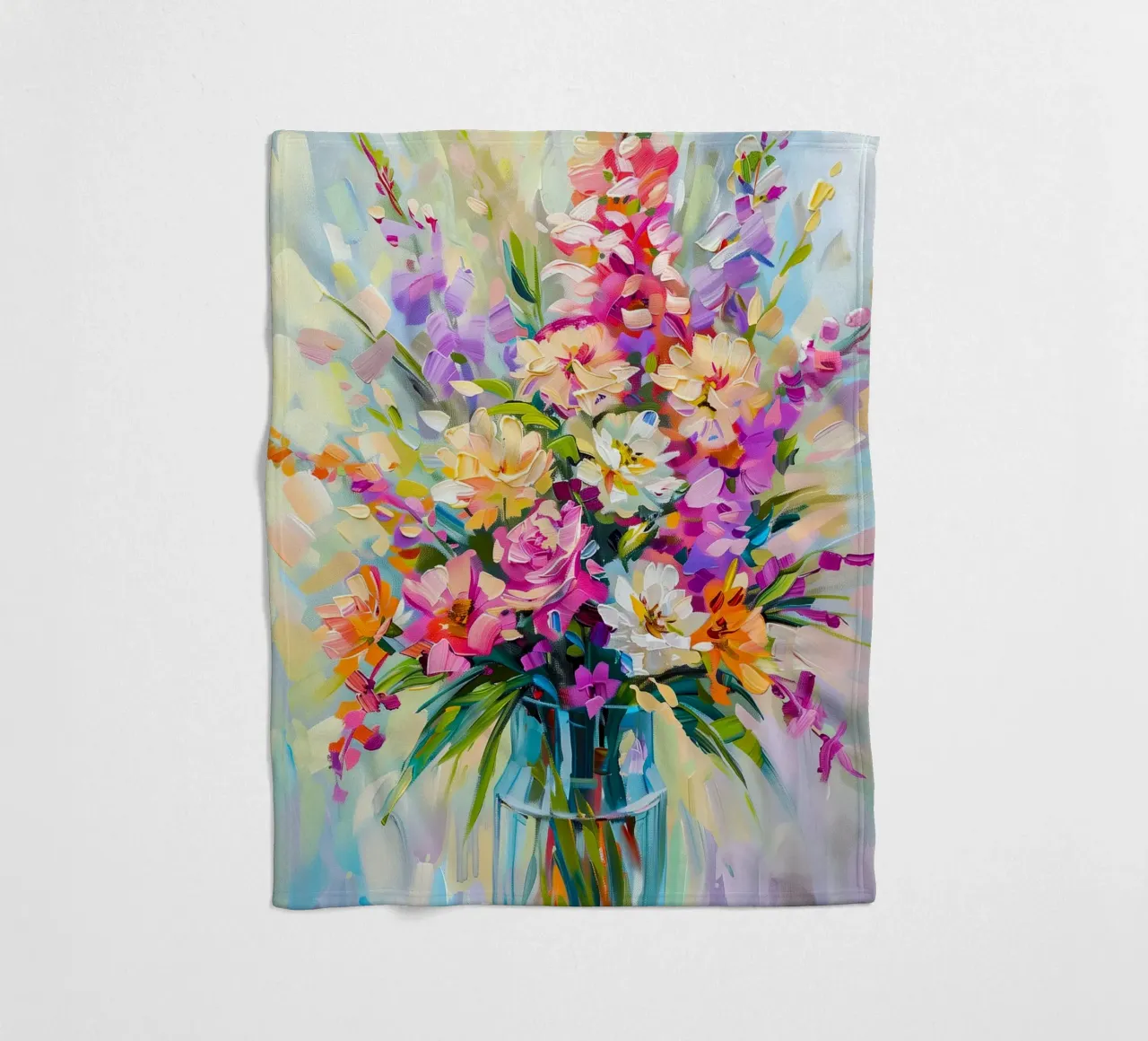 Bouquet di fiori coperta in pile da Justyna Jaszke JBJart