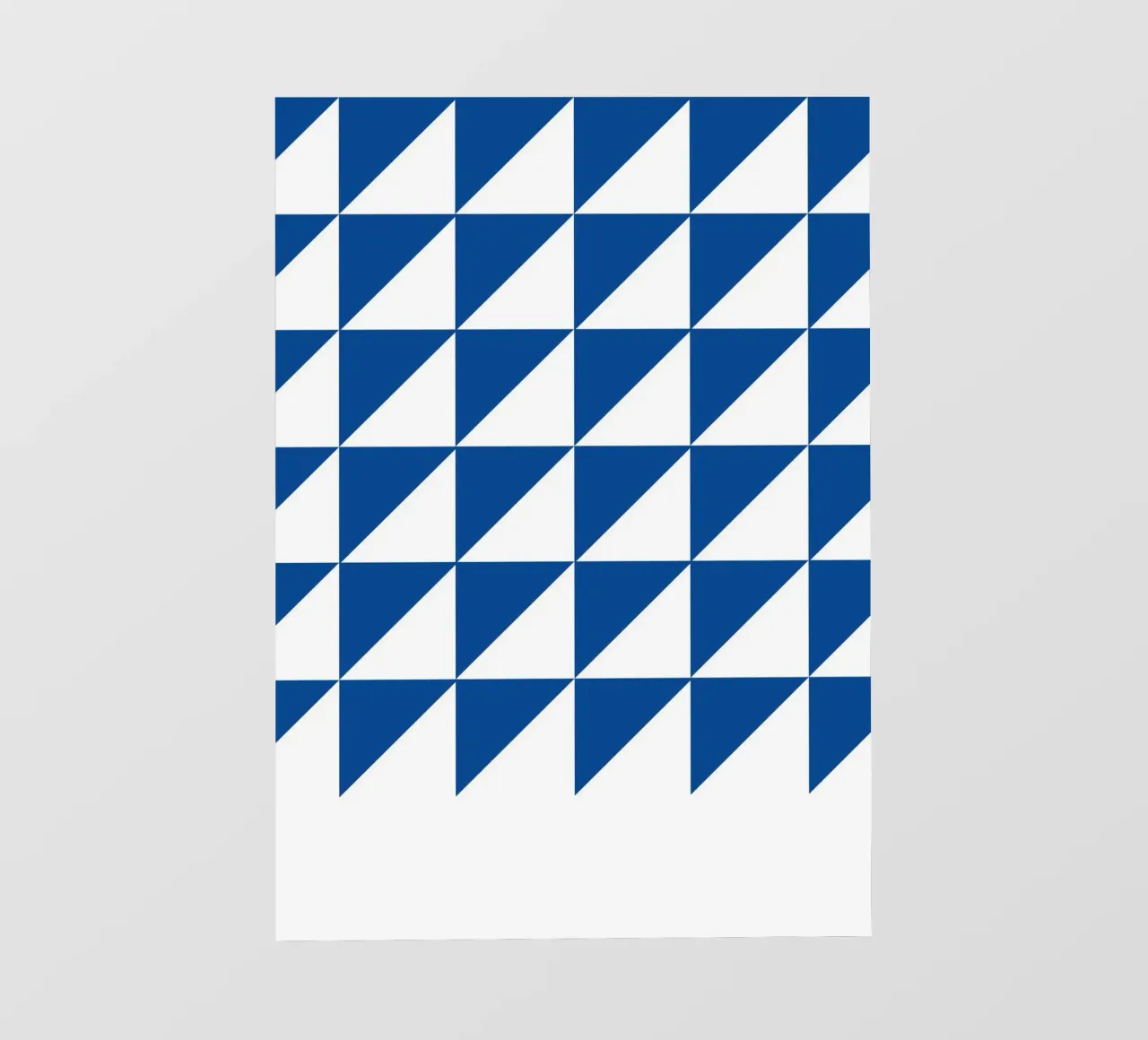 Geometric Triangle Pattern Abstract Wall Art papel para pared de NorwesClub