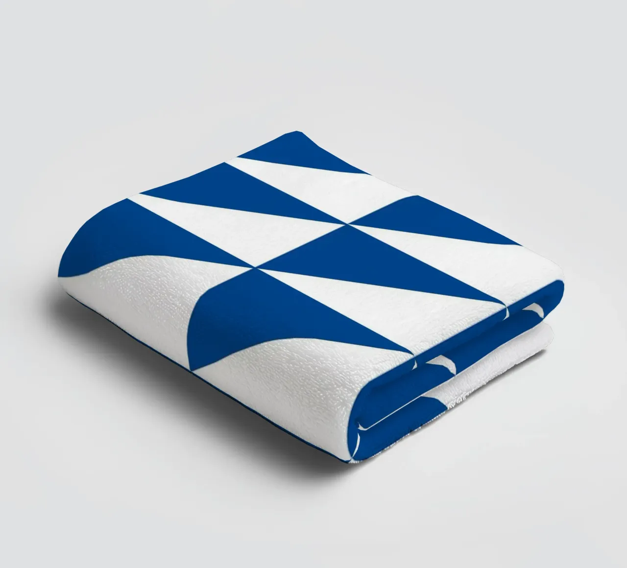 Geometric Triangle Pattern Abstract Wall Art towel by NorwesClub