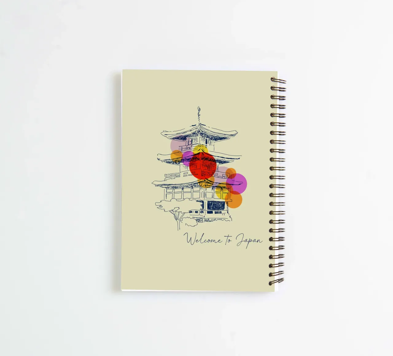 Sacred Lines diario ad anelli da Indigo Rain