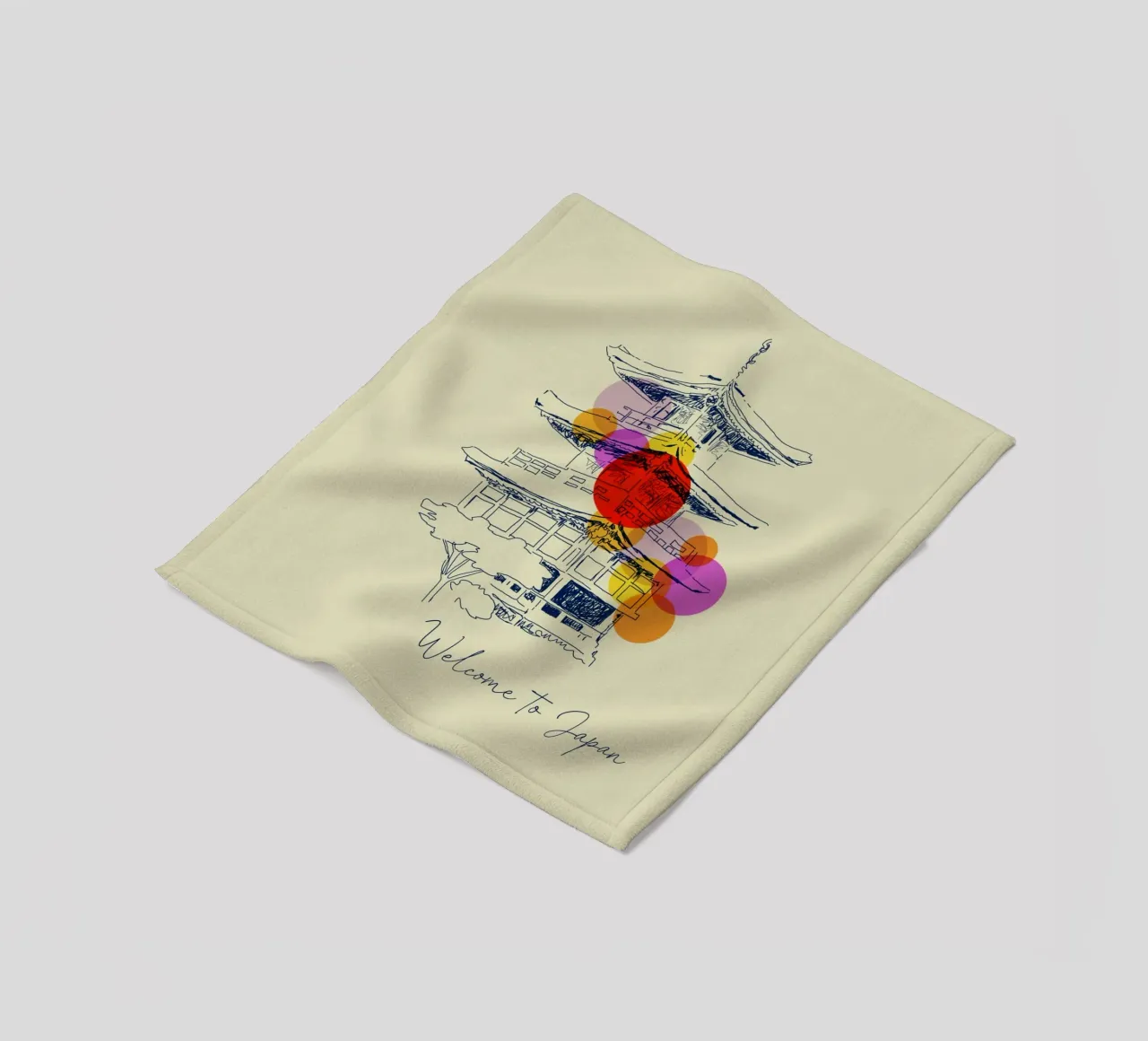 Sacred Lines coperta in pile da Indigo Rain