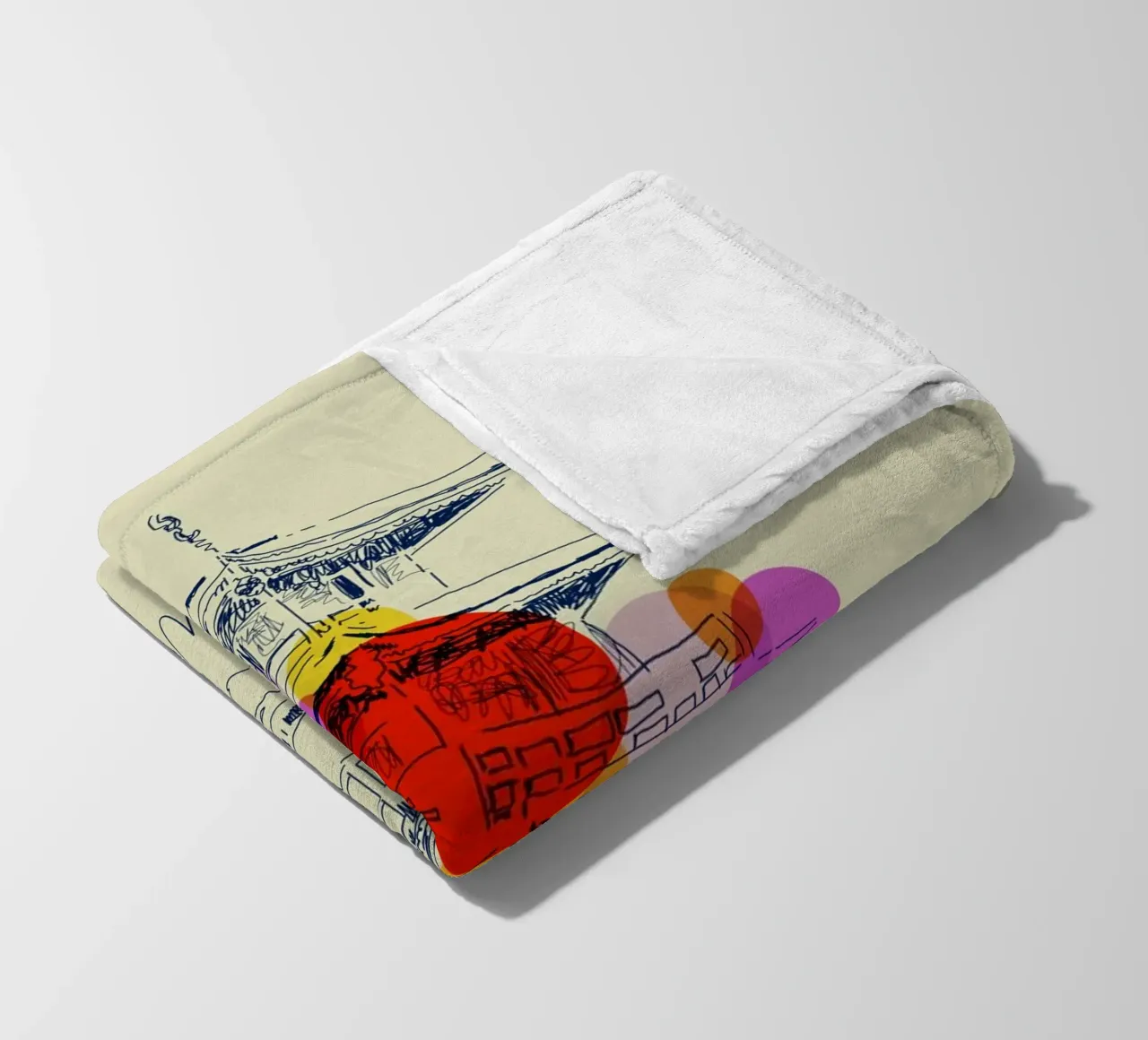 Sacred Lines coperta in pile da Indigo Rain