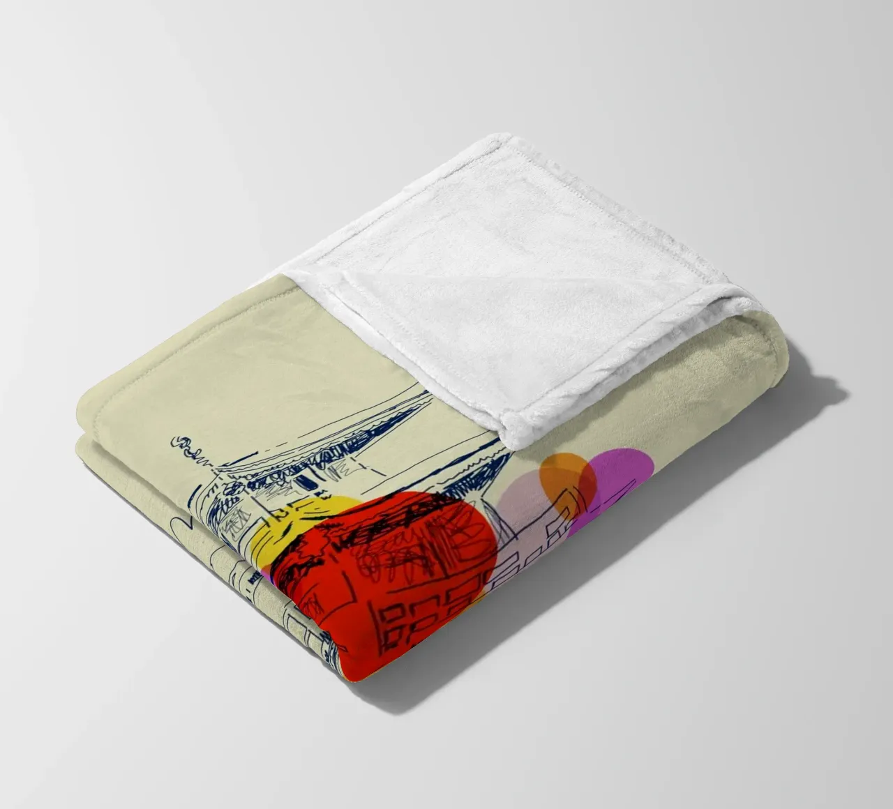 Sacred Lines coperta in pile da Indigo Rain