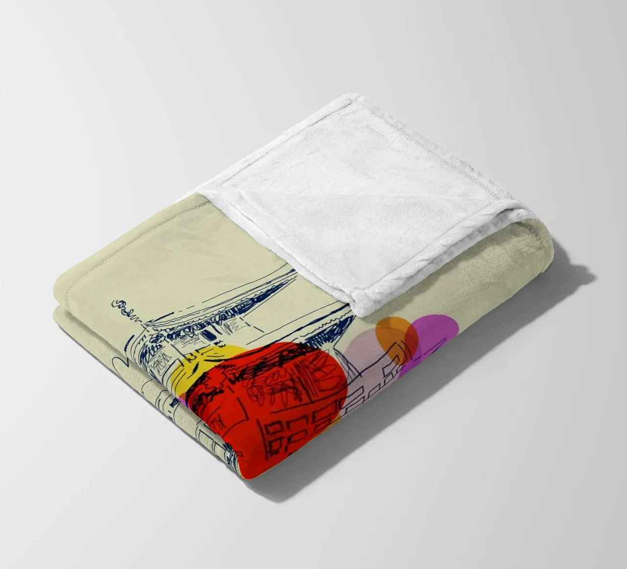 Sacred Lines coperta in pile da Indigo Rain