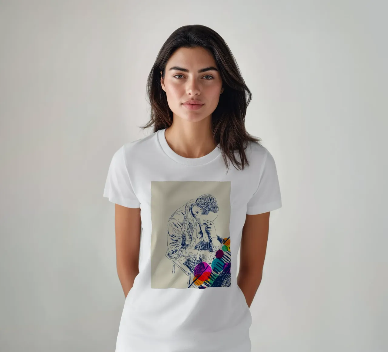 Sound & Color t-shirt da Indigo Rain