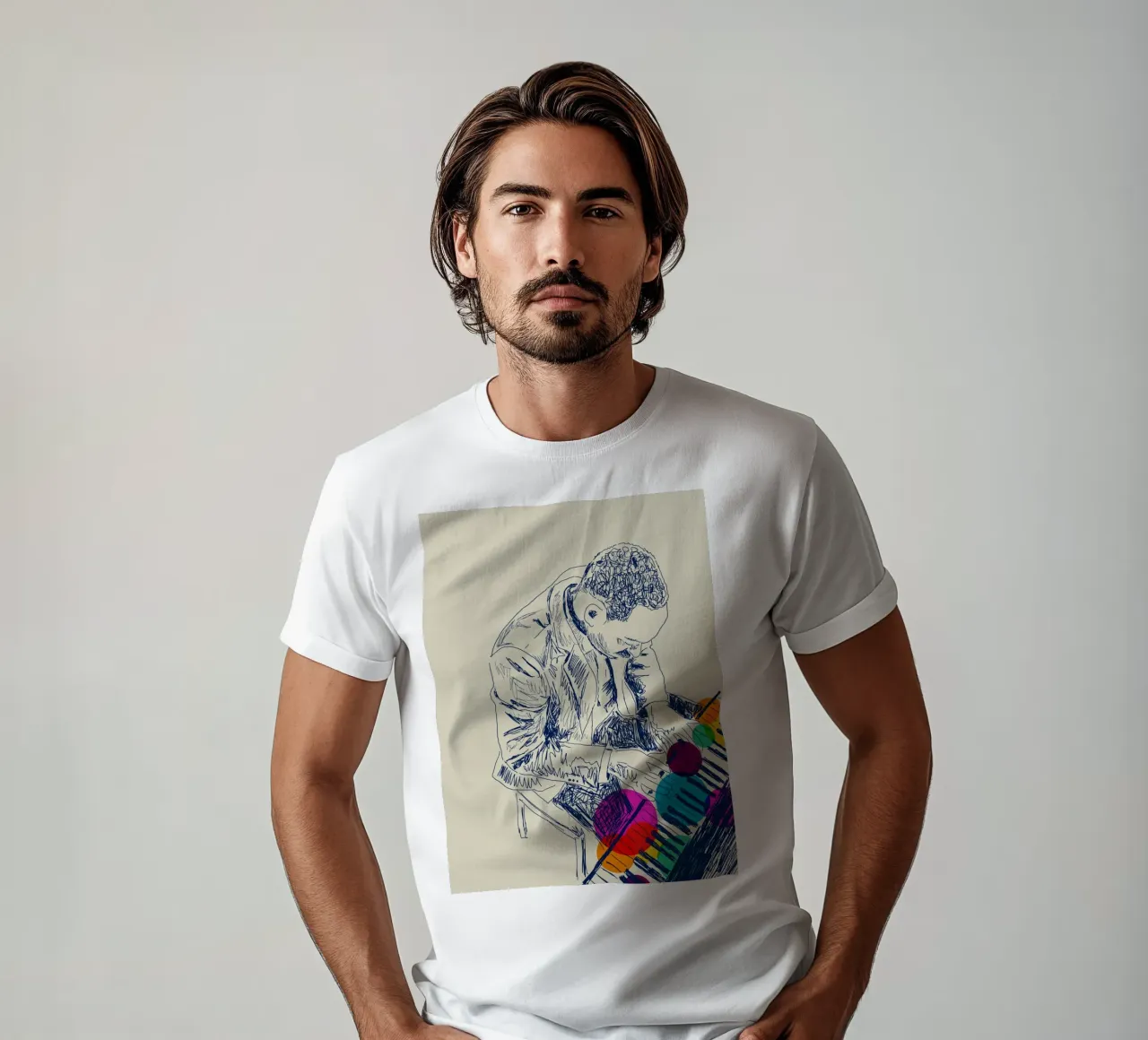 Sound & Color t-shirt da Indigo Rain