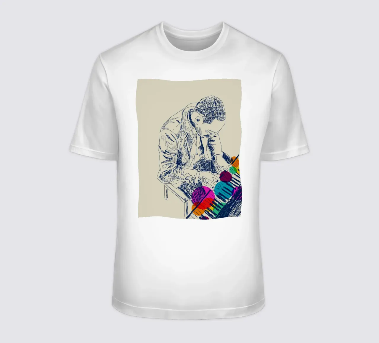 Sound & Color t-shirt da Indigo Rain