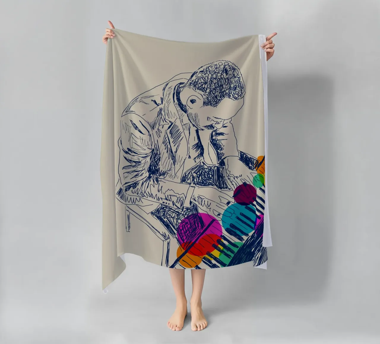 Sound & Color telo mare da Indigo Rain