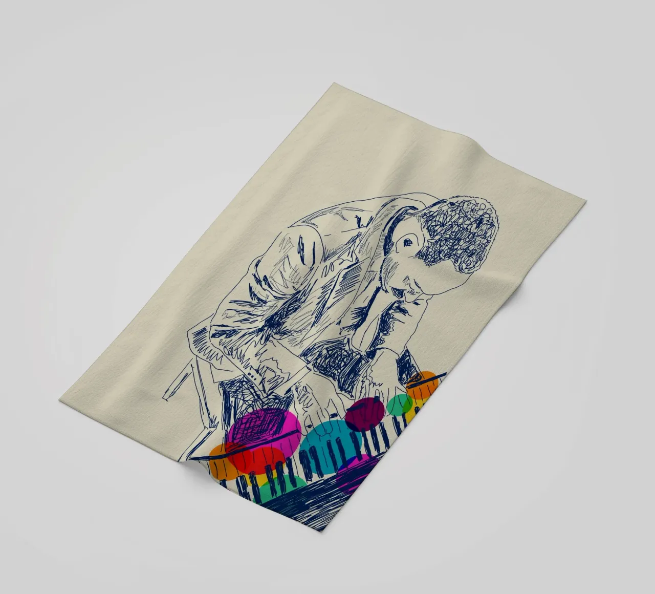Sound & Color telo mare da Indigo Rain