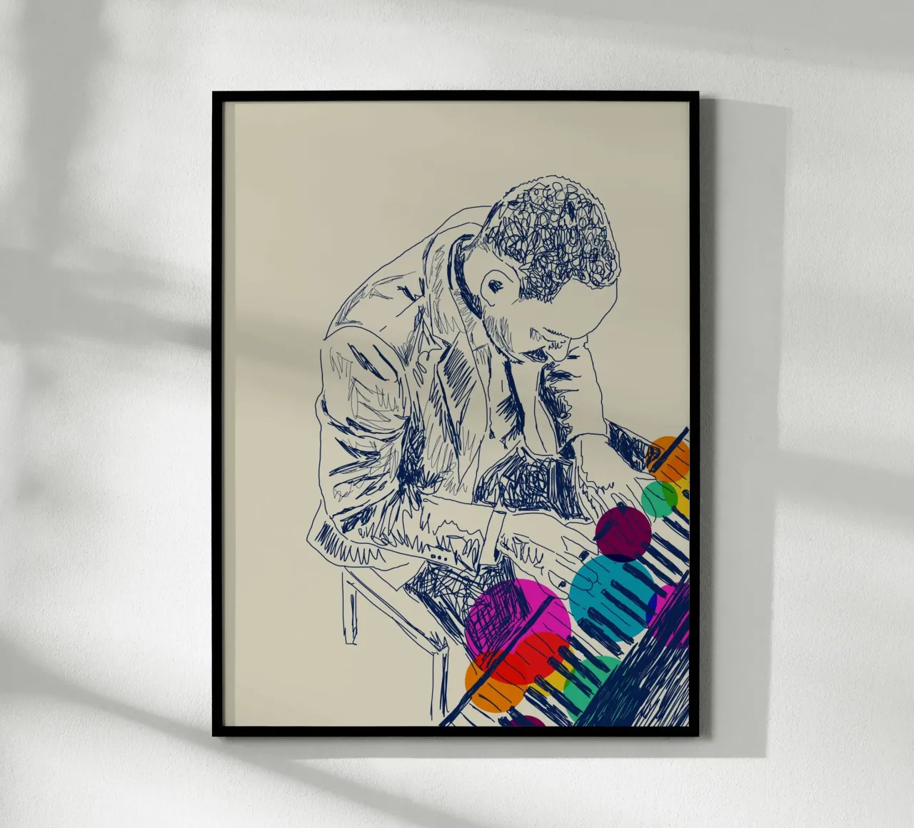 Sound & Color carta hahnemühle da Indigo Rain