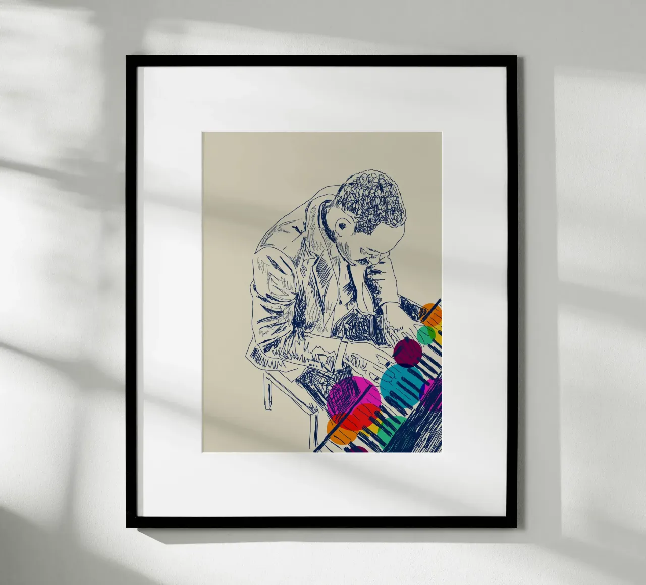 Sound & Color carta hahnemühle da Indigo Rain