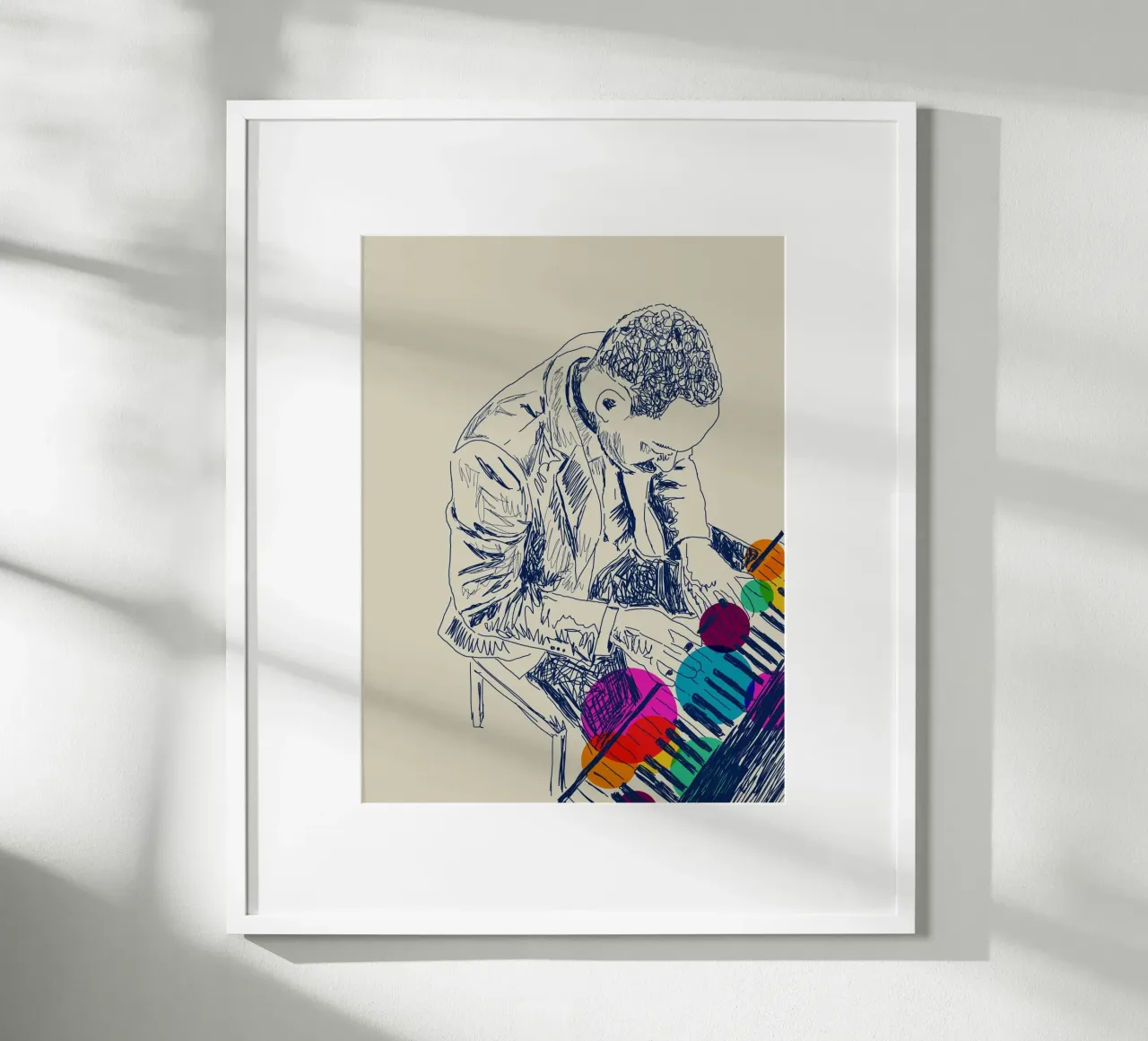 Sound & Color carta hahnemühle da Indigo Rain