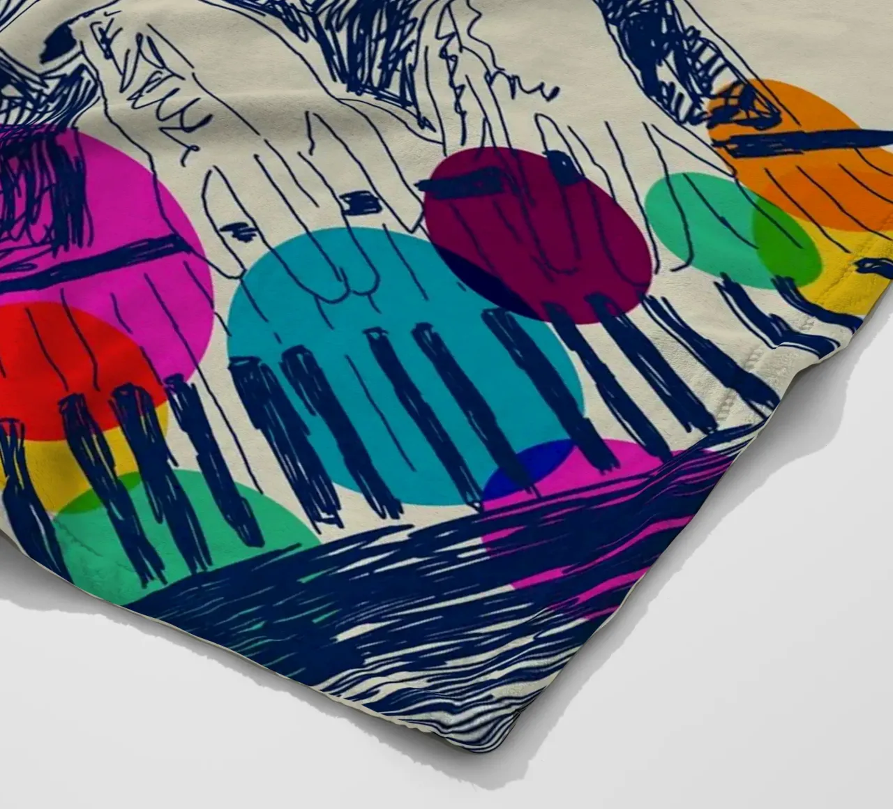 Sound & Color coperta in pile da Indigo Rain