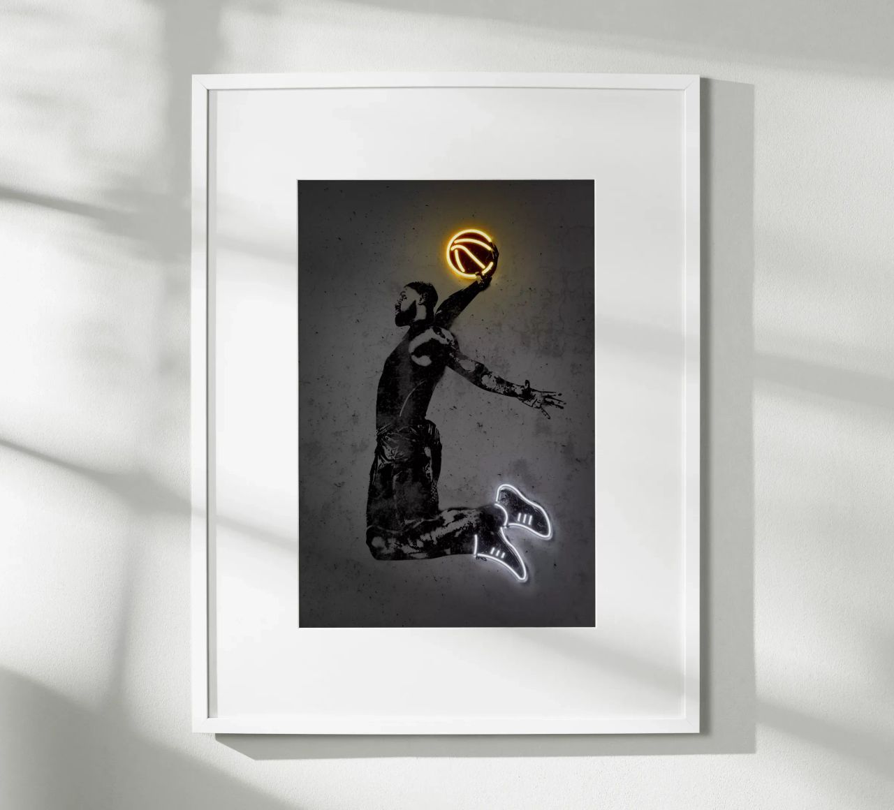 James poster avec cadre en aluminium de Octavian