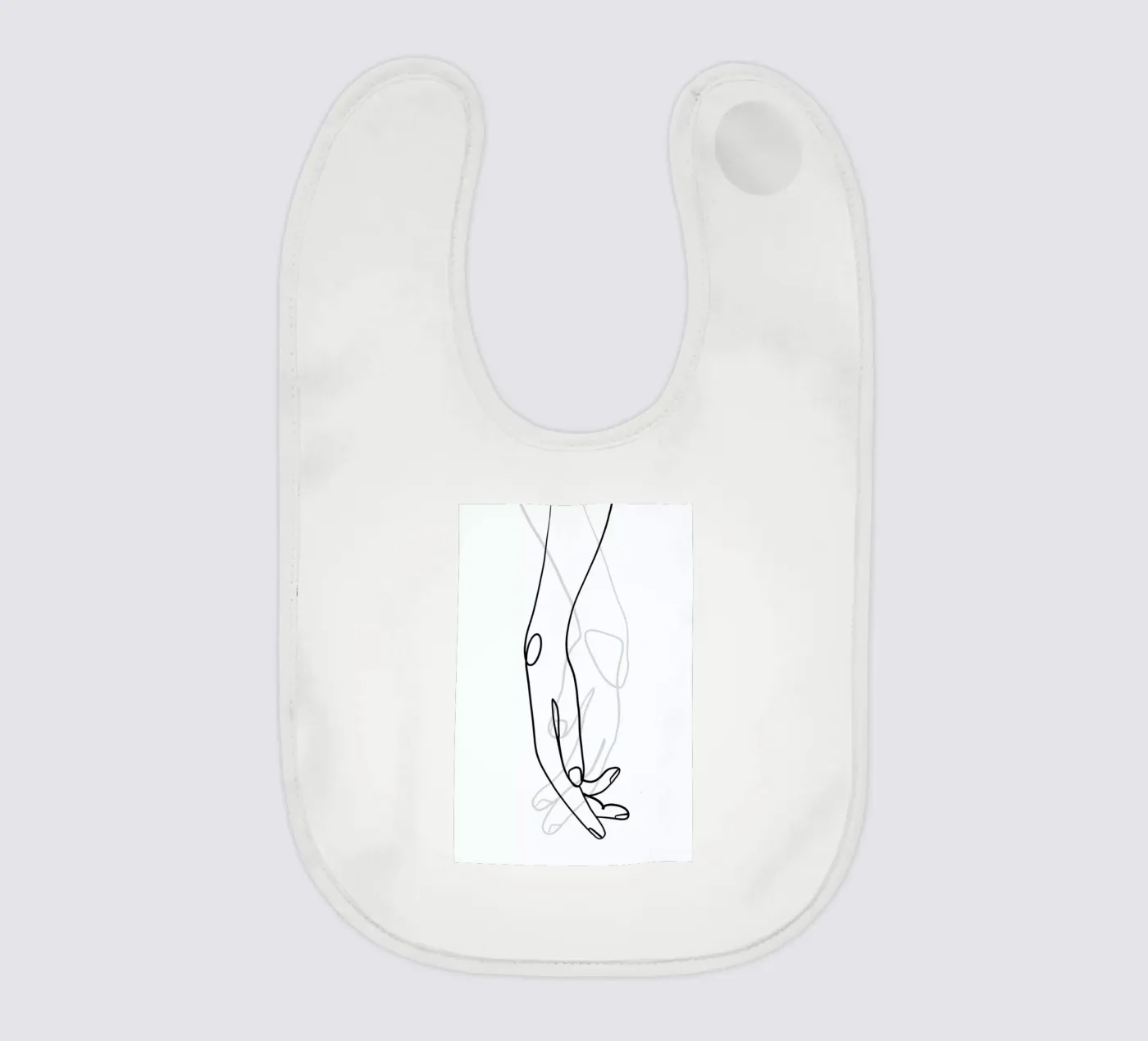 Hands bavoir de Graphite