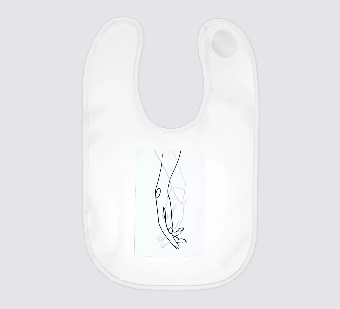 Hands bavoir de Graphite