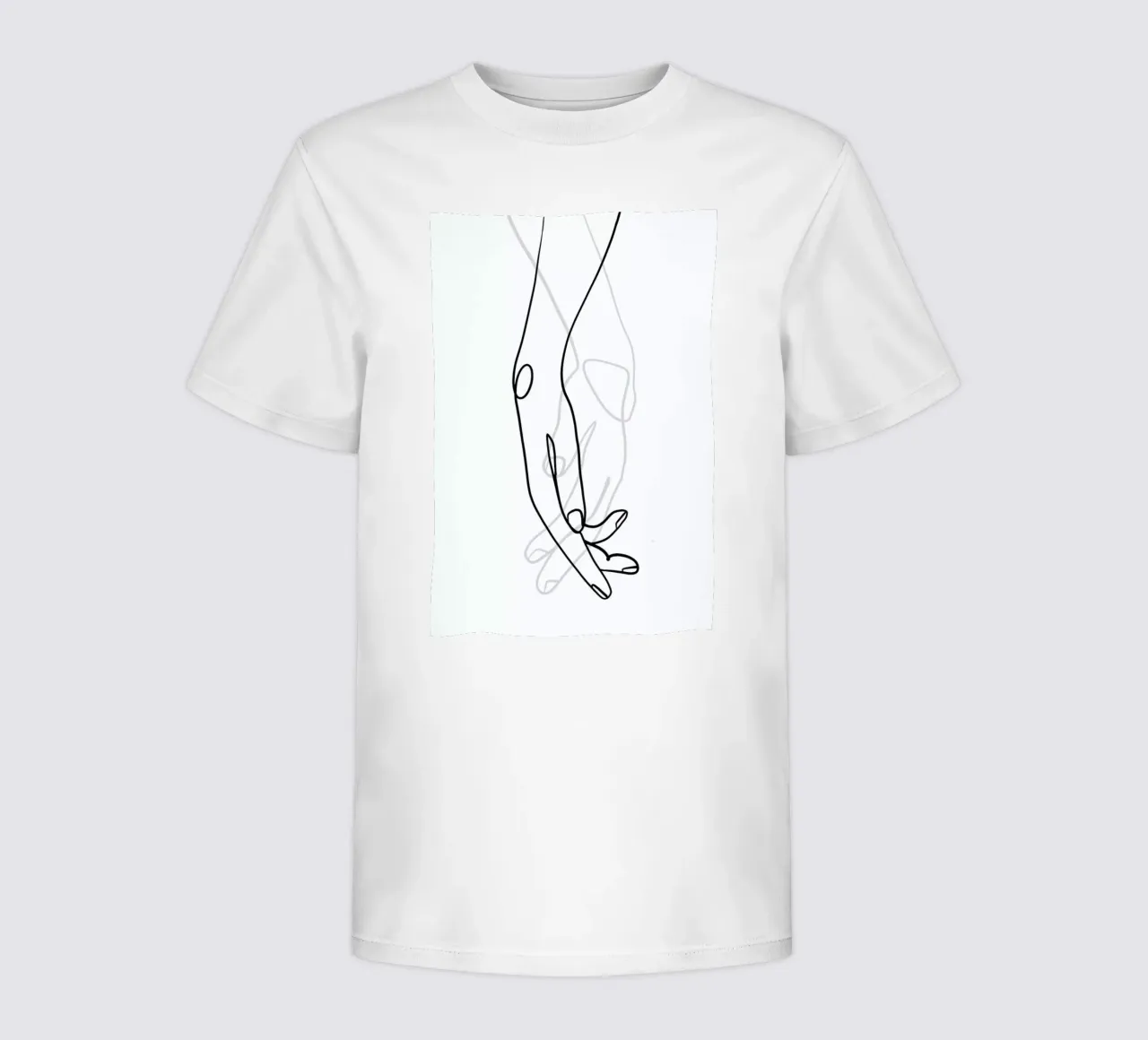 Hands t-shirt bambini da Graphite