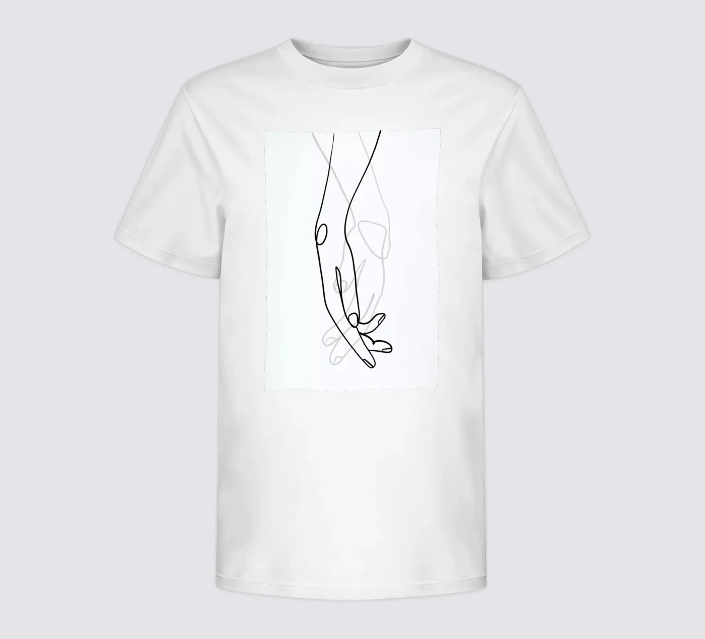 Hands t-shirt bambini da Graphite