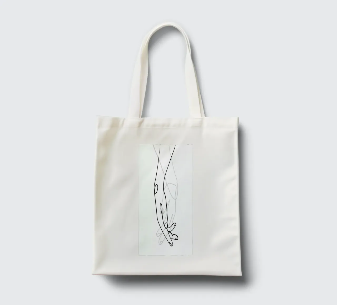 Hands tote bag by Graphite