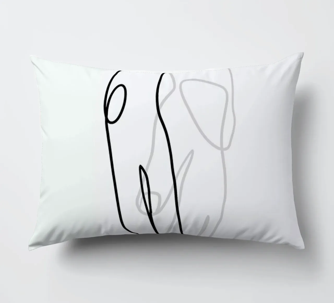 Hands decorative cushion by Graphite