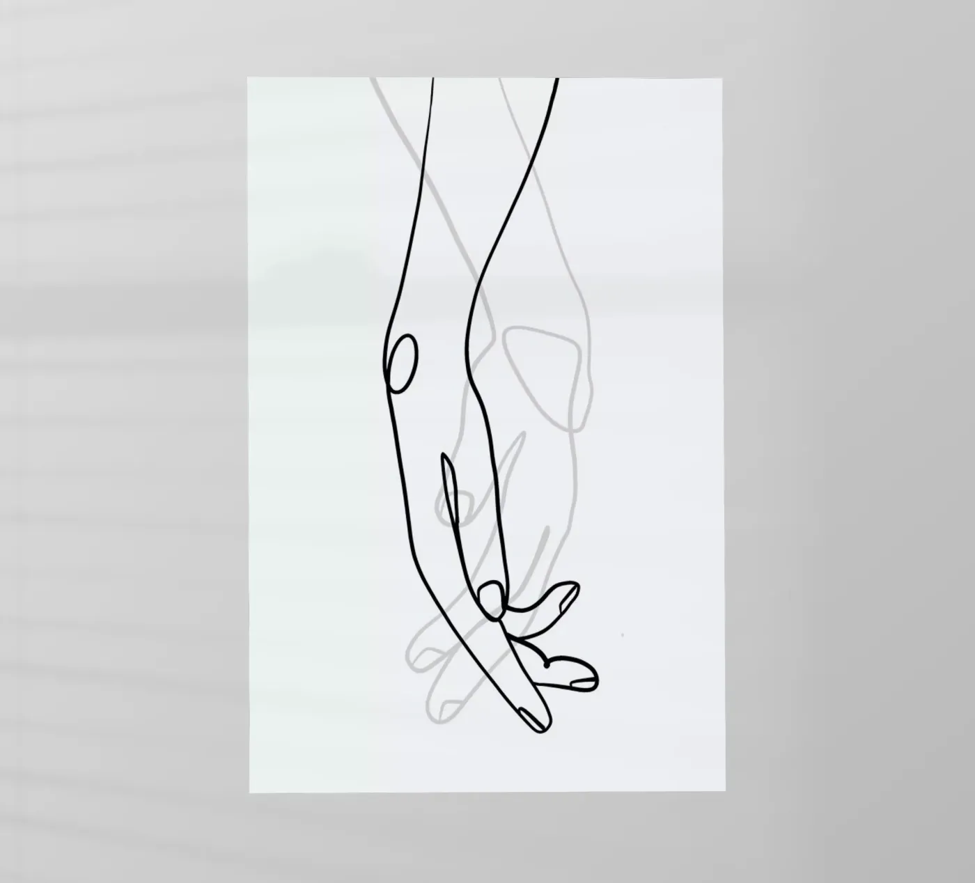 Hands pellicola backlit da Graphite