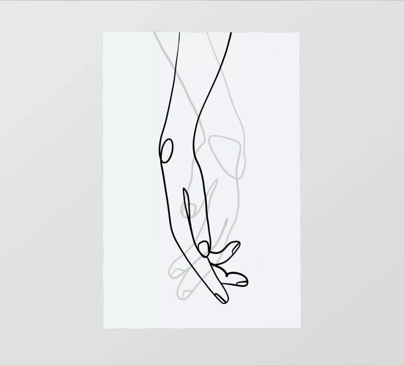 Hands pellicola backlit da Graphite