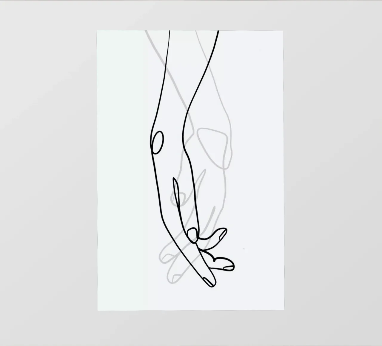 Hands pvc cover by Graphite