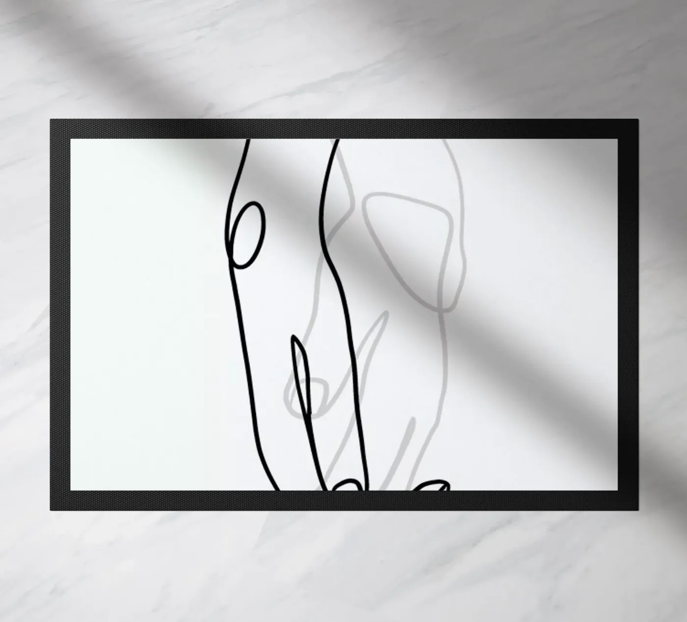 Hands doormat by Graphite