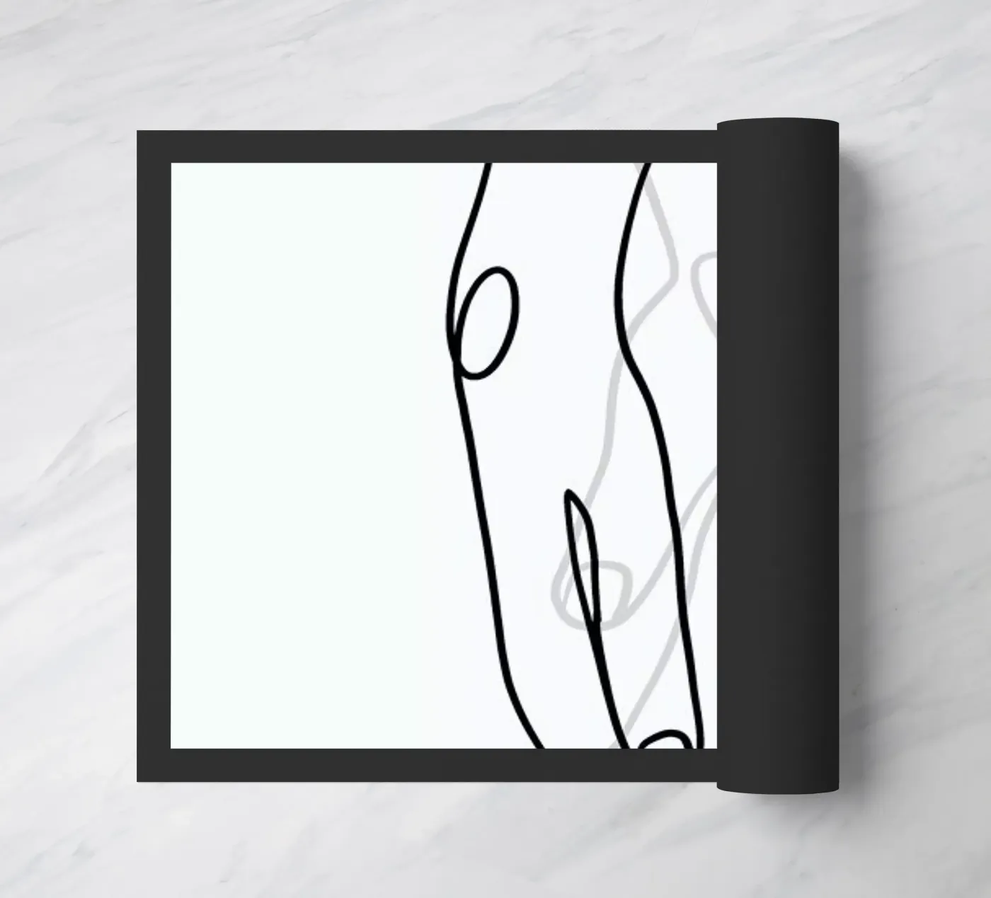 Hands doormat by Graphite