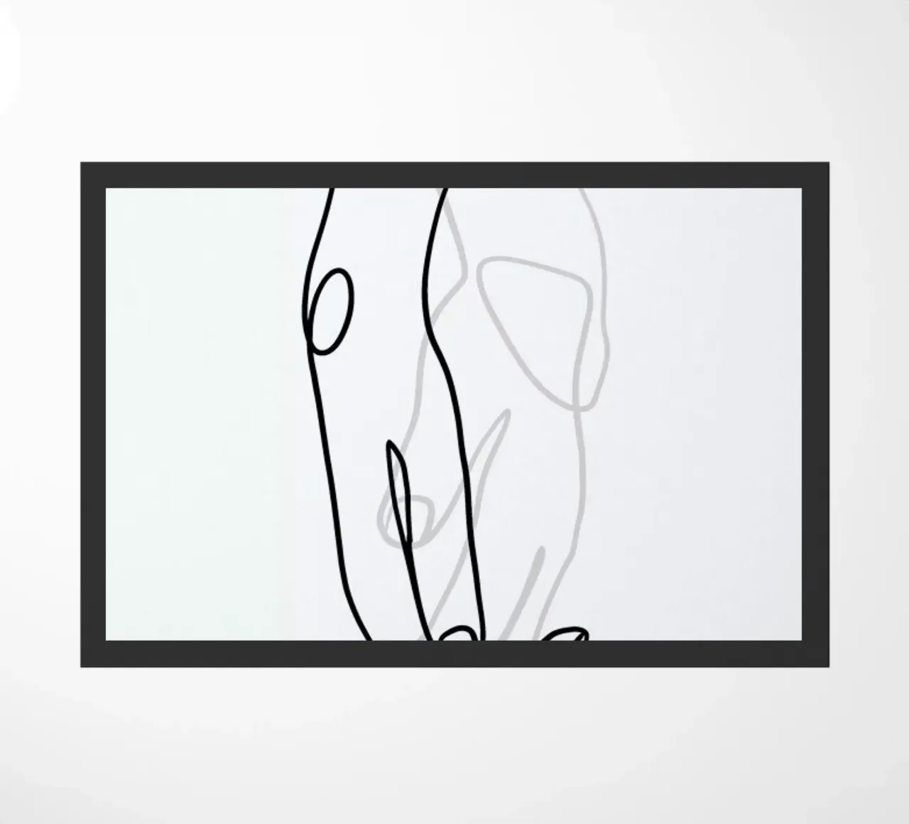 Hands doormat by Graphite