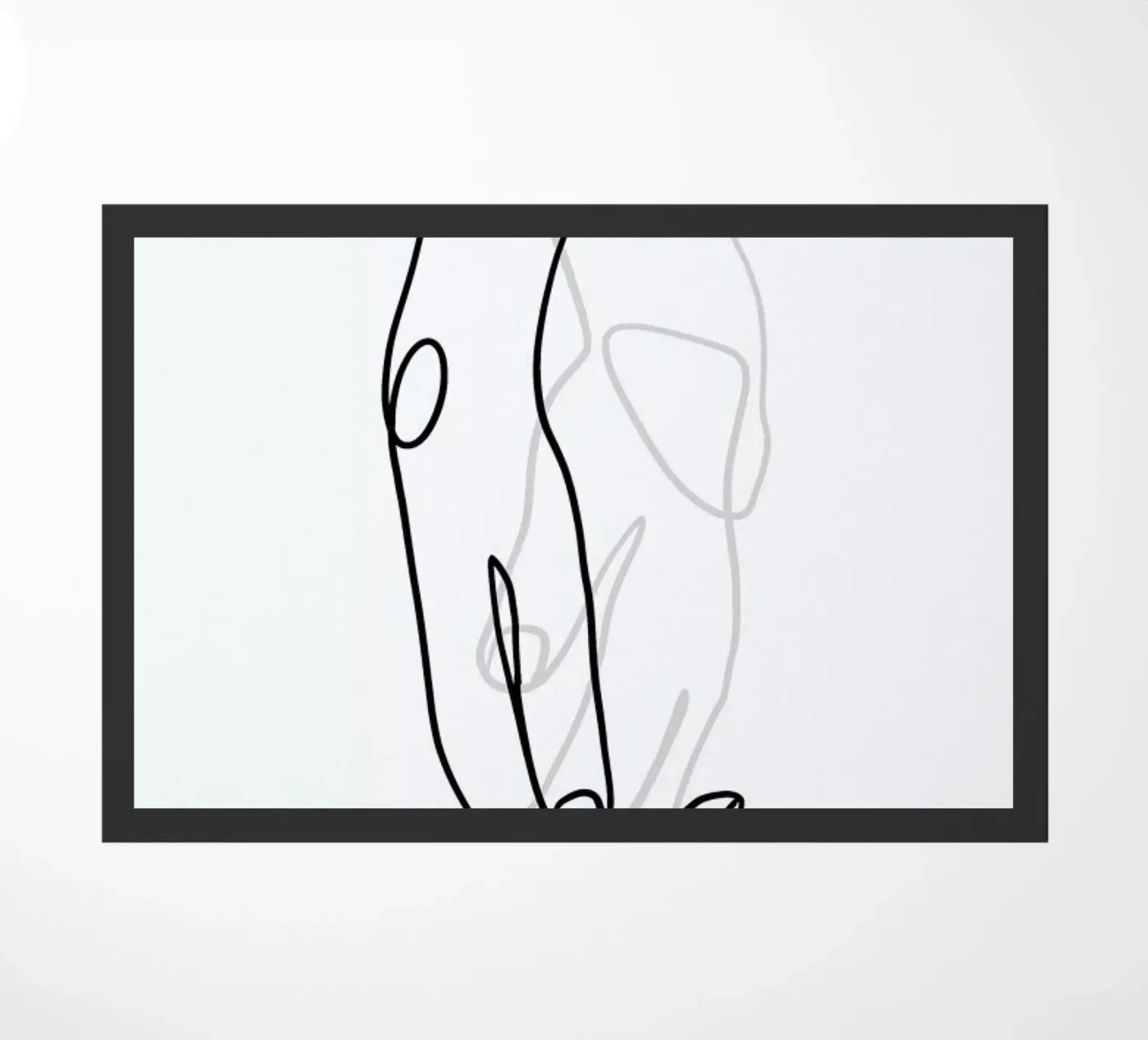 Hands doormat by Graphite