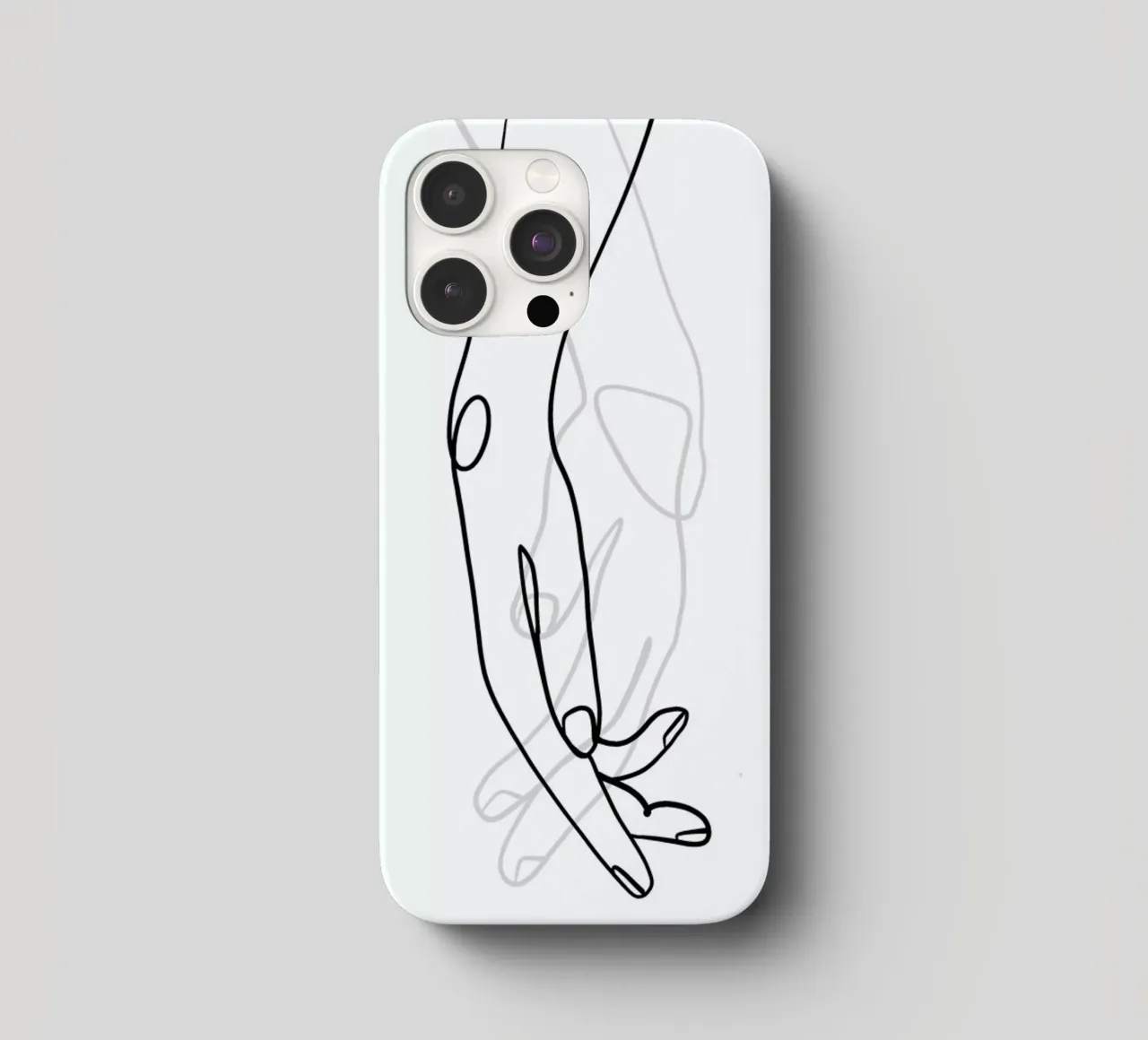 Hands iphone case by Graphite