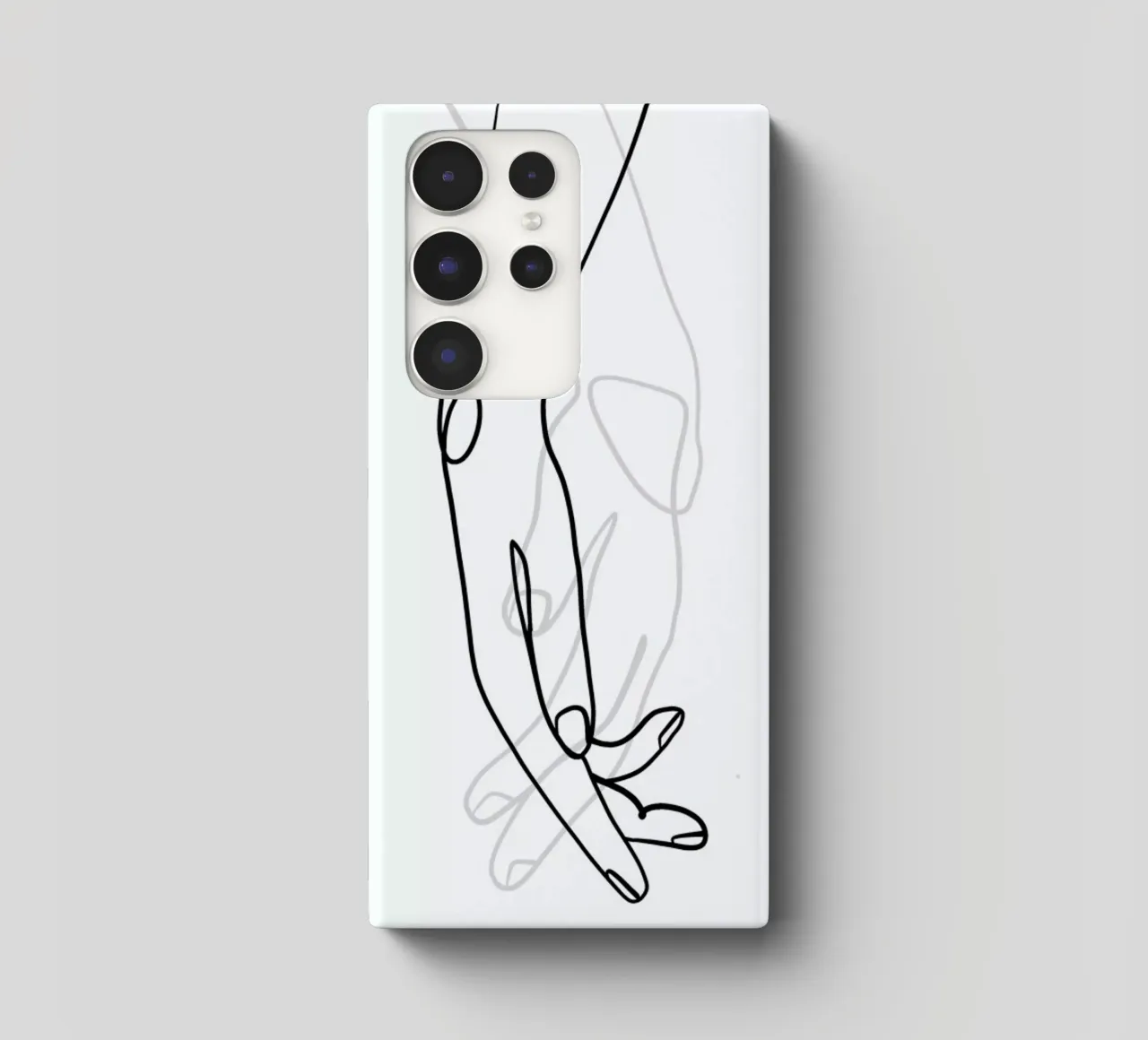 Hands samsung phone case by Graphite