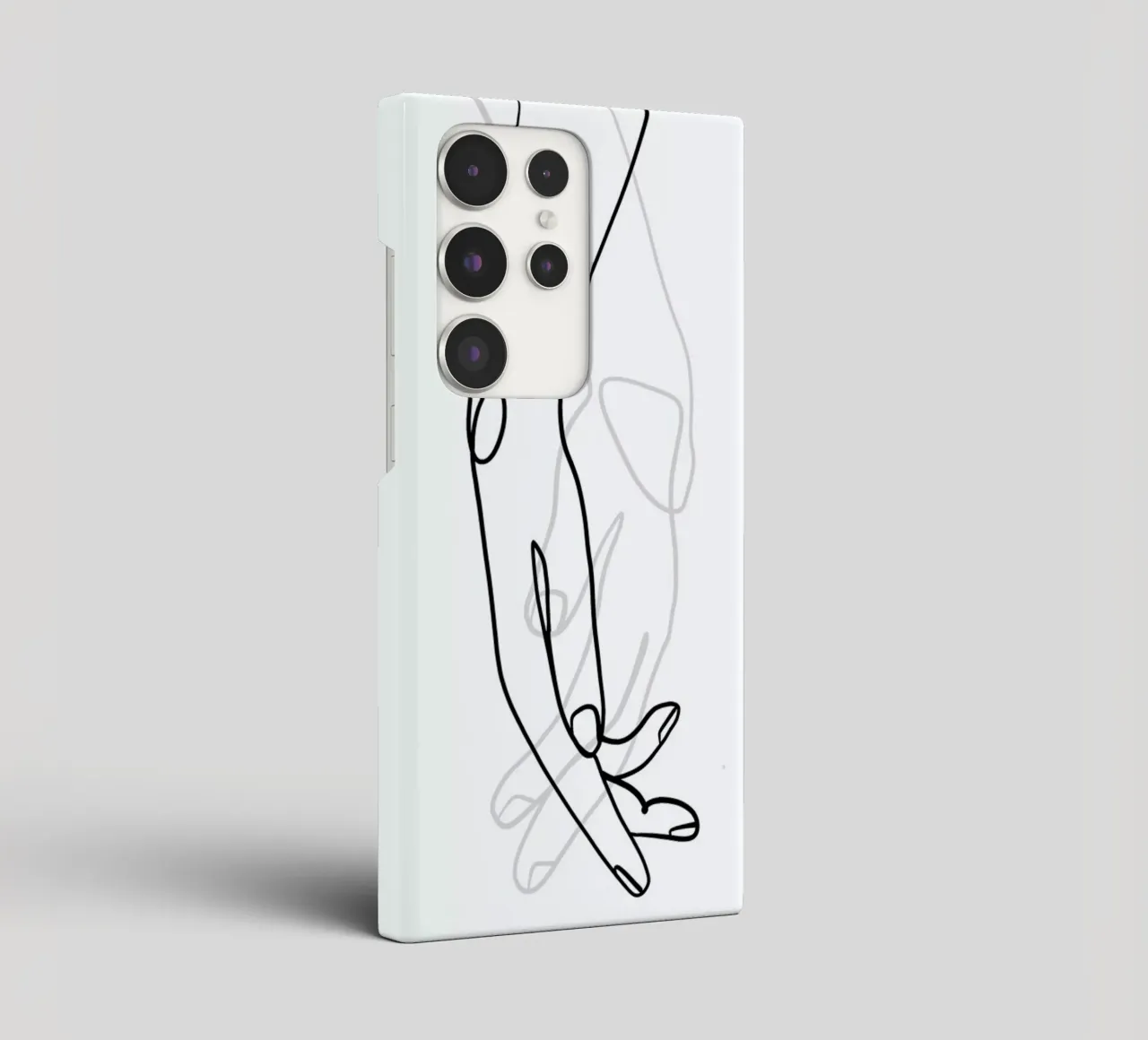 Hands samsung phone case by Graphite